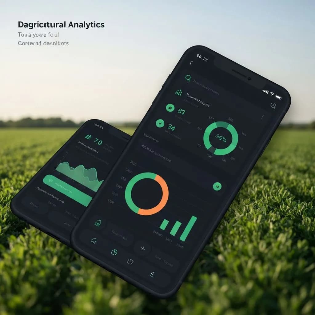 AMY-AGENT showing agricultural analytics in the farm